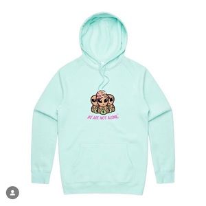 RNL x HQZ Not Alone Hoodie (Mint)